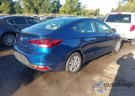 2020 Hyundai Elantra Se from USA, damaged, VIN 5NPD74LF8LH607100